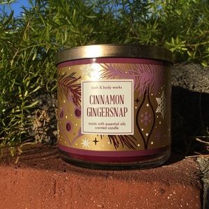 Cinnamon Gingersnap Candle Bath Body Works